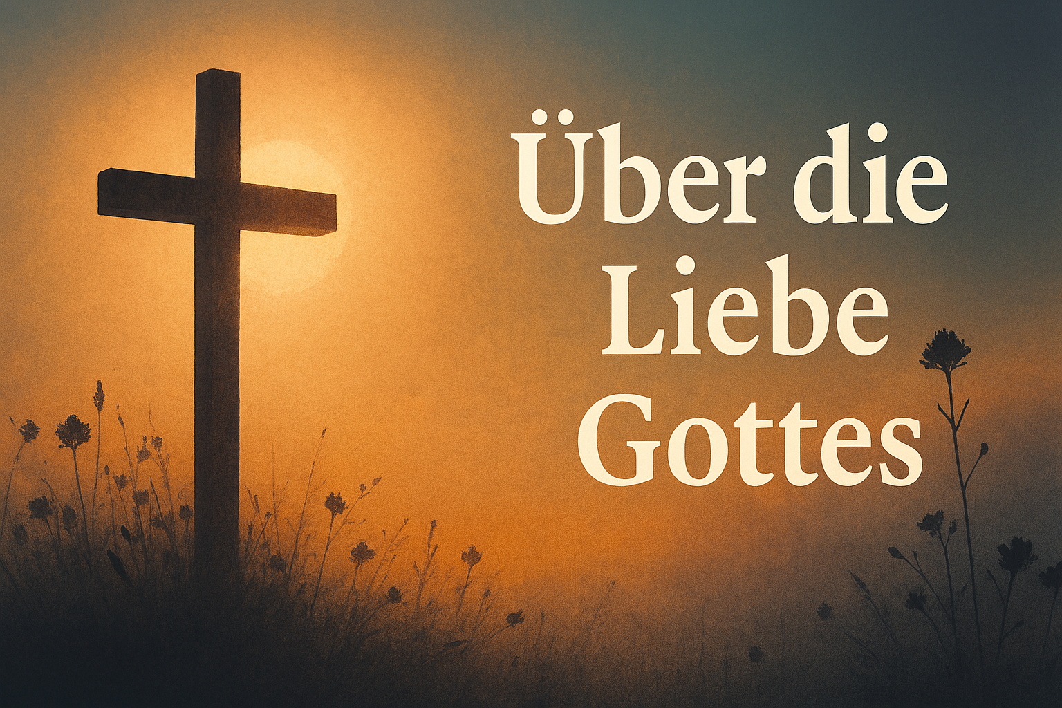 Über die Liebe Gottes …