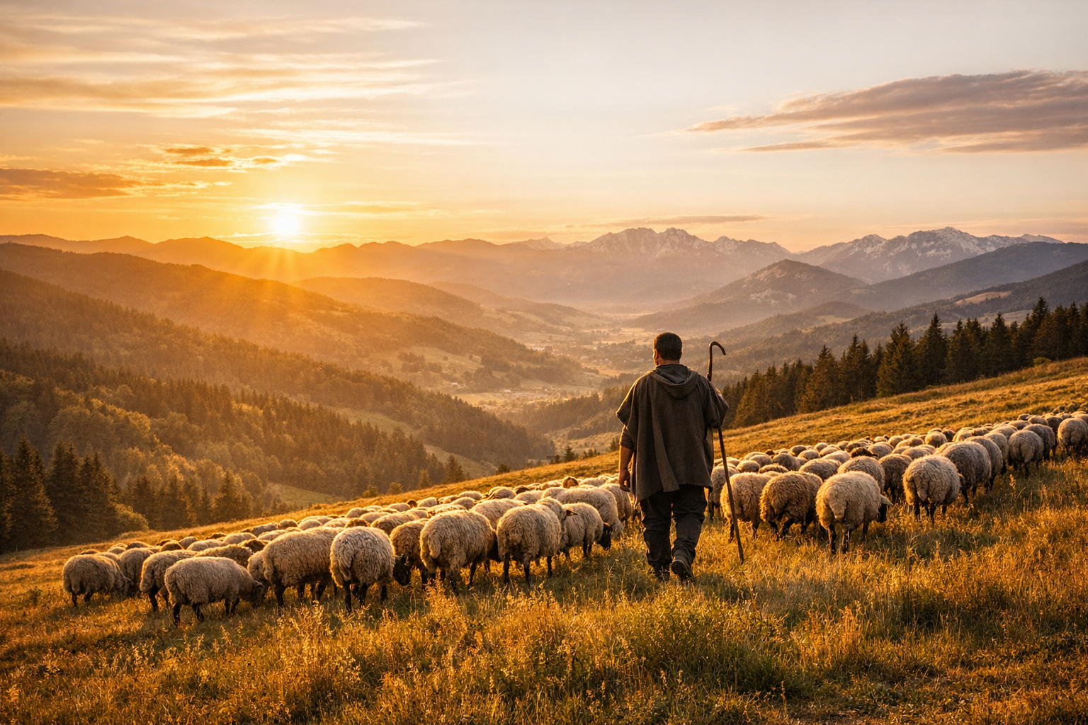 Die Stimme des Hirten: Orientierung in einer lauten Welt